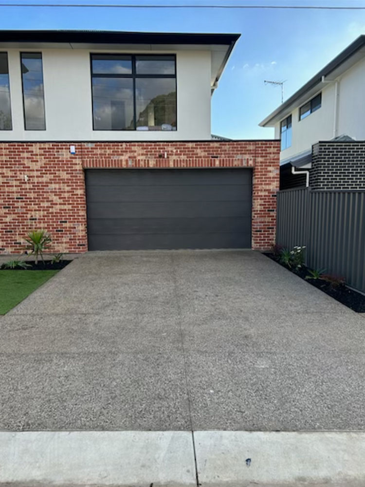 Exposed aggregate driveways in Adelaide